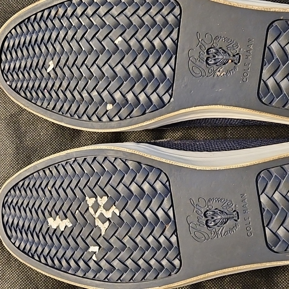 Cole Haan Women's Blue Slip-on Loafers Boat Shoes - Picture 14 of 16